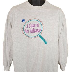 Vintage 3Com Etherlink III T Shirt Mens Size Large Gray 90s Tech Made In USA